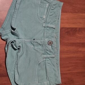 American Eagle Outfitters Teal Jean Shorts